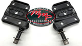 Shock Plates Lower Mounting OEM Type  3"  pair