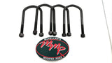 U Bolts 3" Rear Axle OEM Type 1/2 set of 4