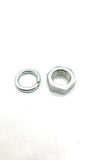 Steering Gear Nut & Lock Washer