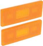 Side Marker Lenses Front Amber 70-71 Duster,Scamp Pair