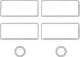 Side Marker Light Gasket Set 70-71 Duster,Scamp 6 Pc