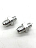 Transmission Cooler Line Fittings 6 AN  1/8" NPT - 2pc