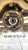 Front & Rear Drum Brake Self Adjuster Kit 62-68 10" X 1 3/4, 2", 2 1/2",3" Left
