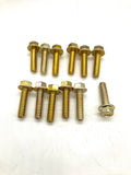 Intake Manifold Bolt Set 3/8-16 X 1 1/2 Small And Big Block 12 Pcs