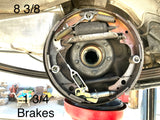 Rear Parking Brake Strut Levers 10 X 1 3/4 65-72 A Body