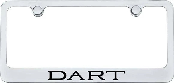 License Plate Frame Dart