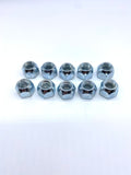 Lug Nuts 7/16" Acorn. Steel Left Hand Thread - 10pc