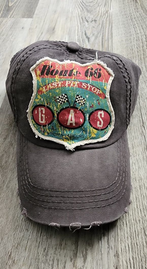 Route 66 GAS Hat (Brown)