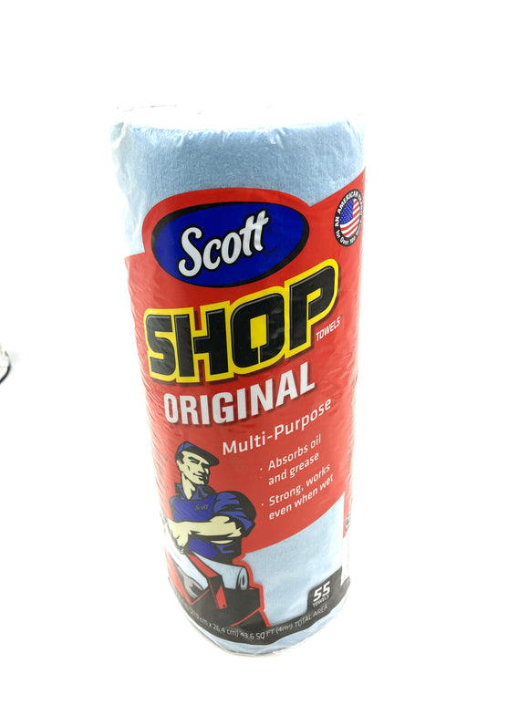Shop Towels Scott Blue 55