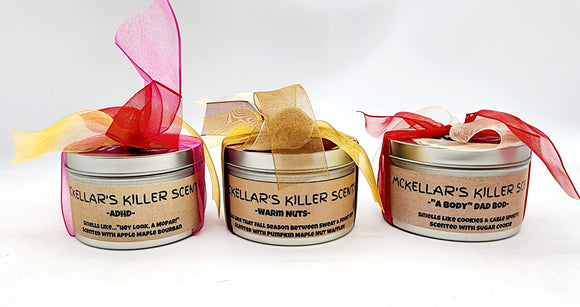 McKellar's Killer Scent Candles